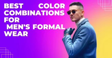 best color combinations for men's formal wear