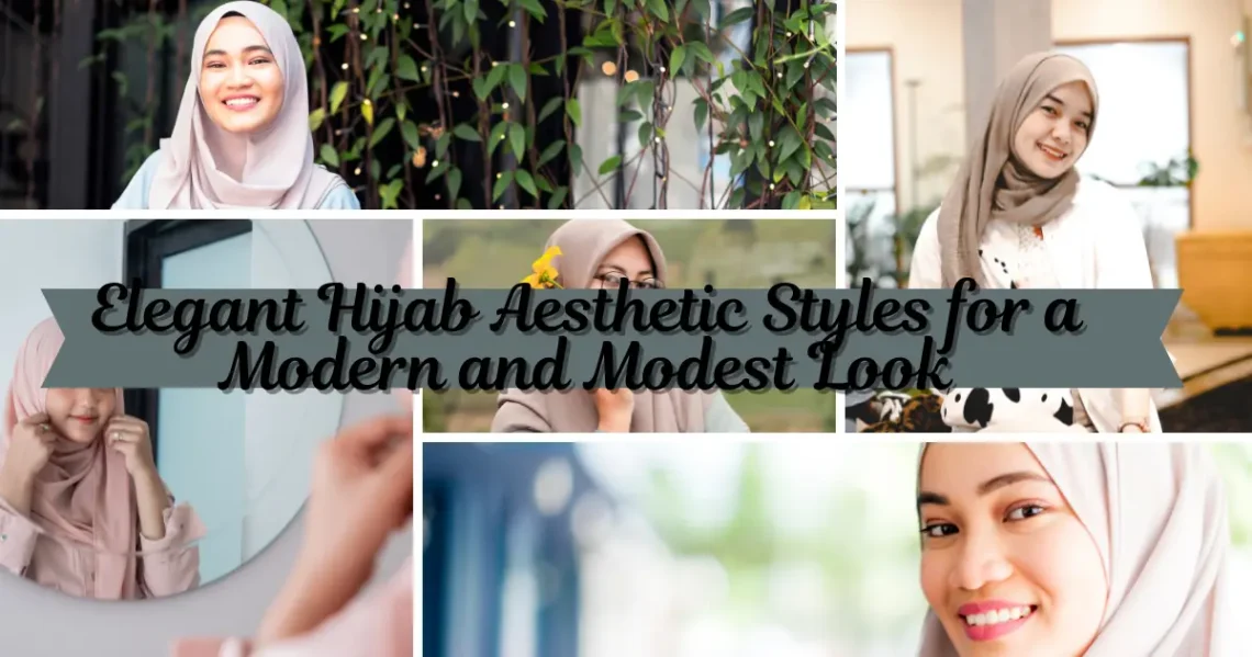 Elegant Hijab Aesthetic Styles for a Modern and Modest Look