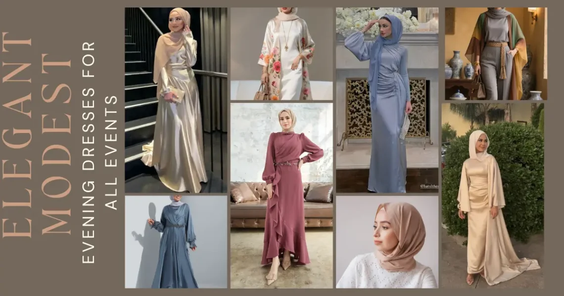Elegant Modest Evening Dresses for All Events
